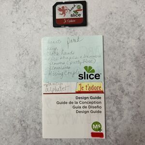 Slice Je T’adore SD Card For Slice Cutting Machine
